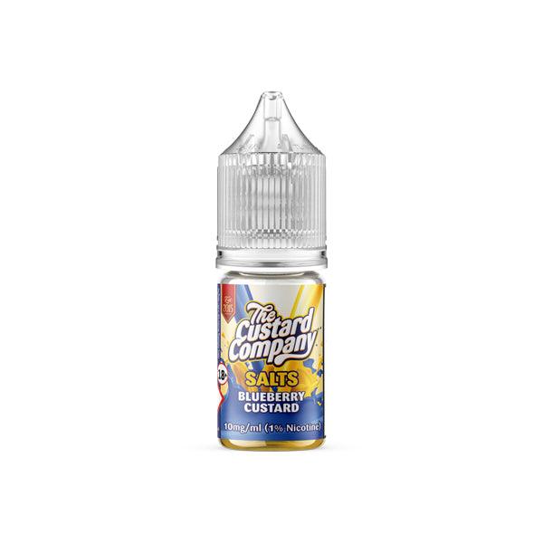 10mg The Custard Company Flavoured Nic Salt 10ml (50VG/50PG) - Online Vape Shop