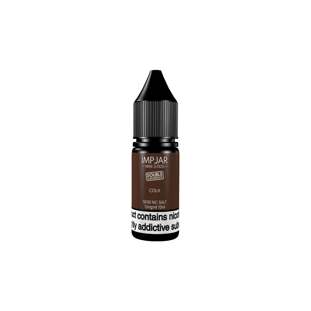 10mg Imp Jar Mini 3000 Double Concentrate 10ml Nic Salt (50VG/50PG)