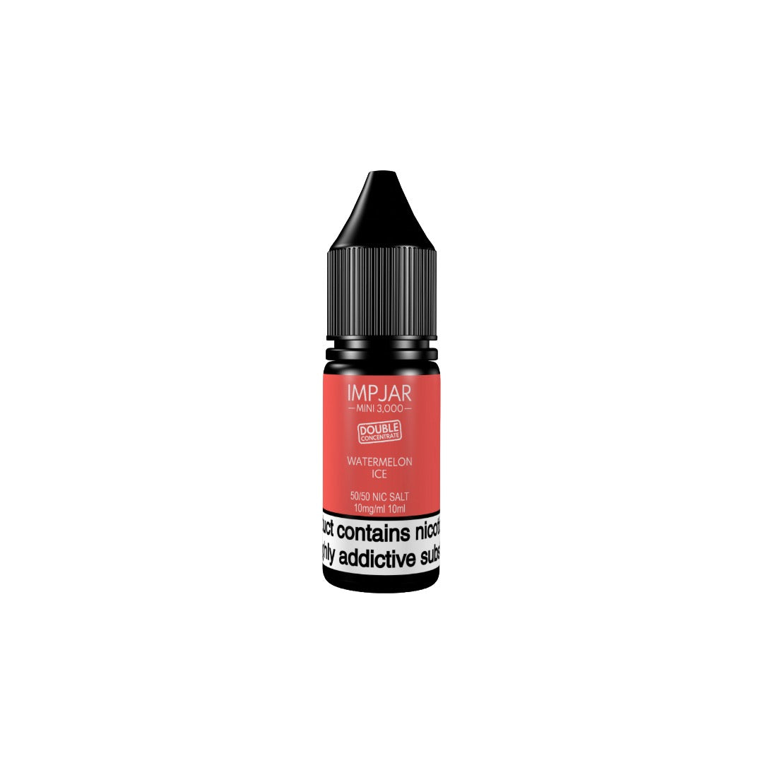 10mg Imp Jar Mini 3000 Double Concentrate 10ml Nic Salt (50VG/50PG)