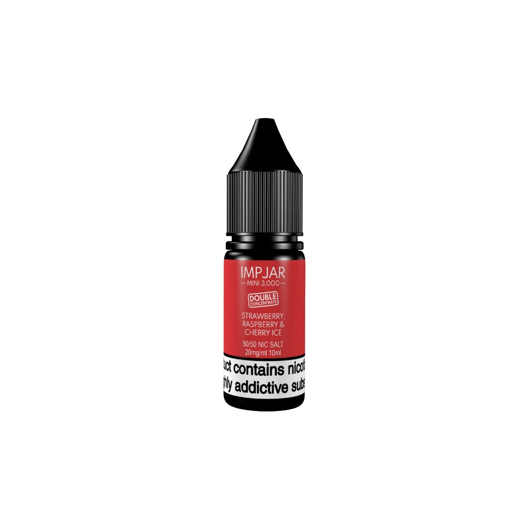 20mg Imp Jar Mini 3000 Double Concentrate 10ml Nic Salt (50VG/50PG)