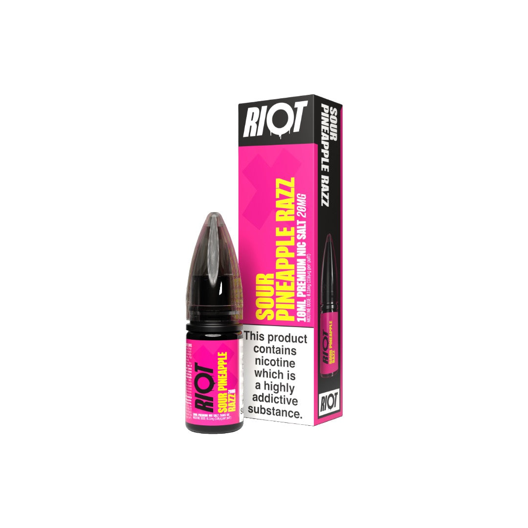 20mg RIOT X Premium Nic Salts - 10ml