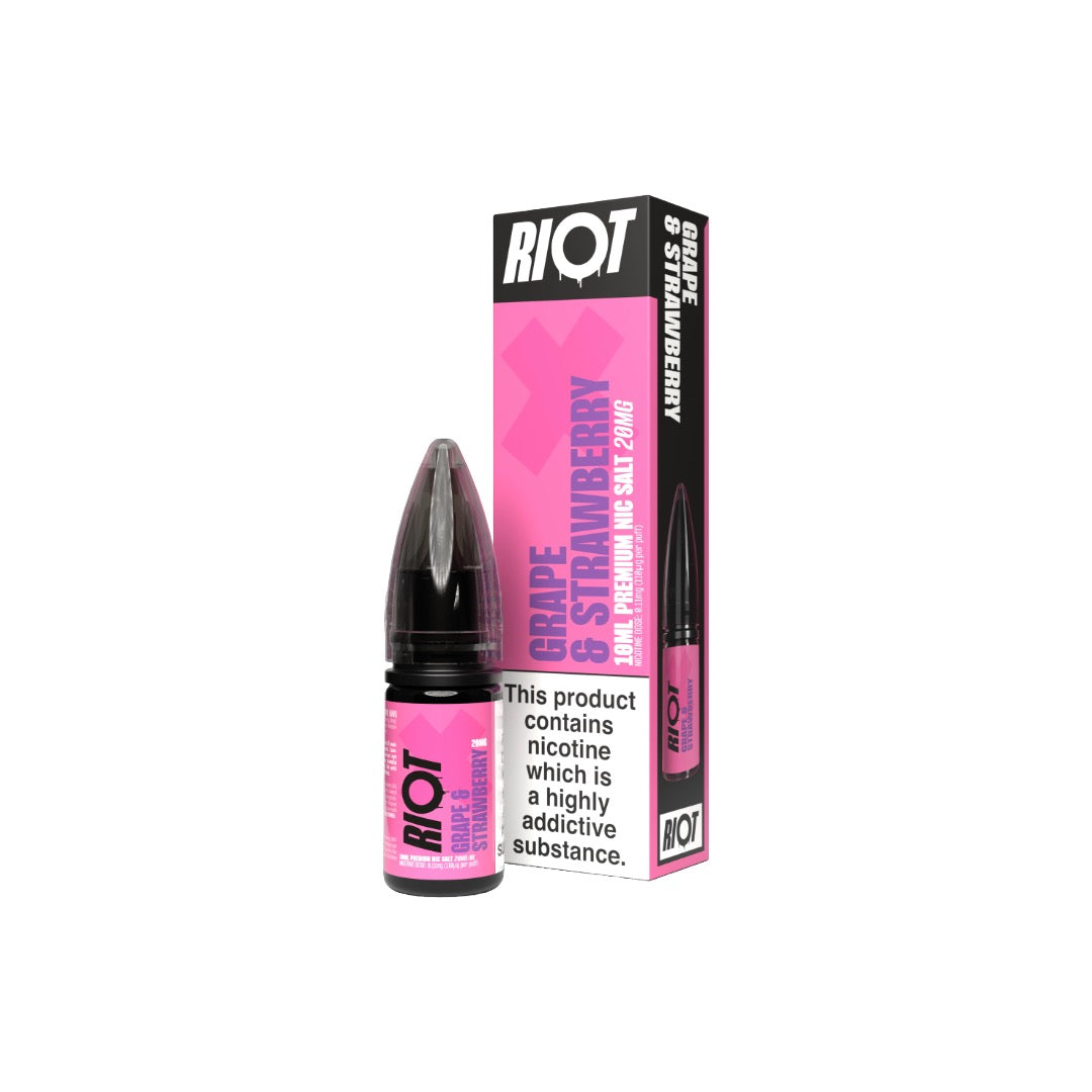 20mg RIOT X Premium Nic Salts - 10ml