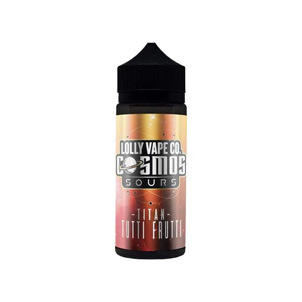 Lolly Vape Co Cosmos Sours 100ml Shortfill 0mg (80VG/20PG) - Online Vape Shop