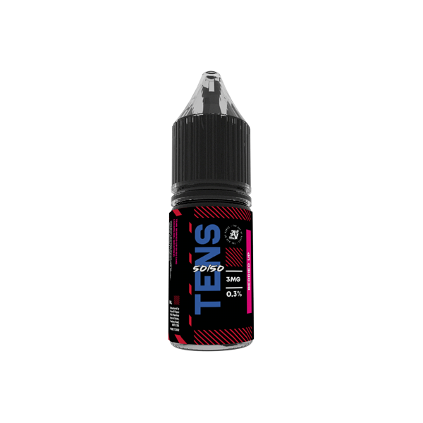 6mg Tens 50/50 10ml (50VG/50PG) - (Boîte complète) Paquet de 10