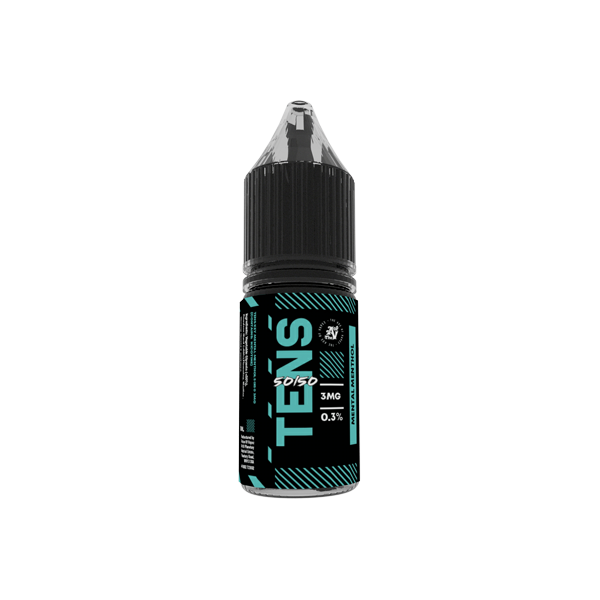6mg Tens 50/50 10ml (50VG/50PG) - (Boîte complète) Paquet de 10