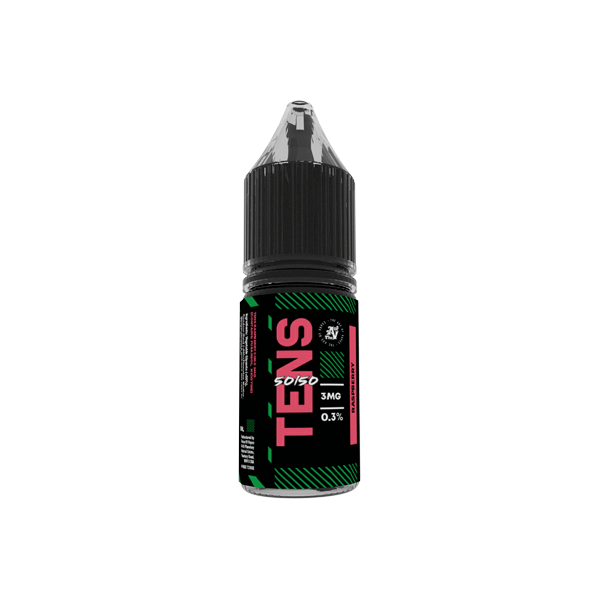 6mg Tens 50/50 10ml (50VG/50PG) - (Boîte complète) Paquet de 10