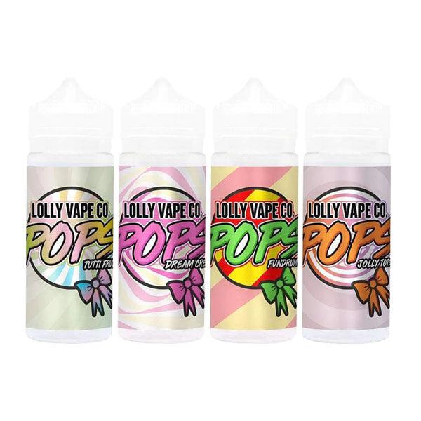 Lolly Vape Co Pops 100ml Shortfill 0mg (80VG/20PG) - Online Vape Shop