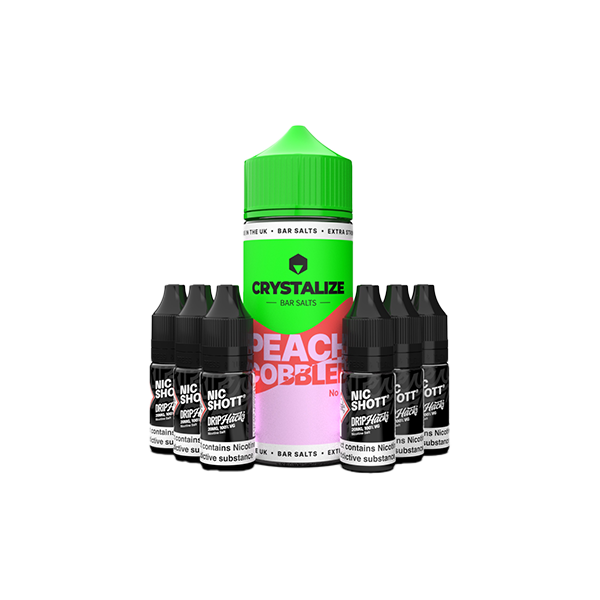0mg Crystalize Bar Salts 120ml Shortfill (50VG/50PG)