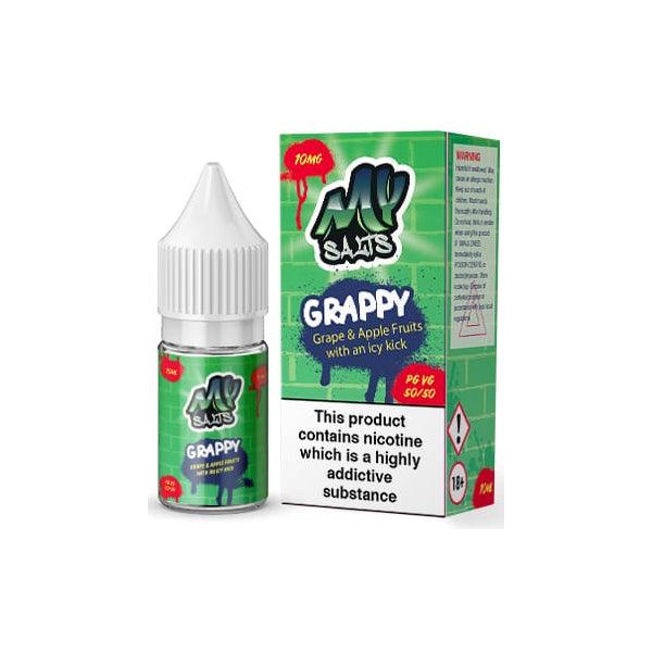 10mg My Salts Nic Salts 10ml (50VG/50PG) - Online Vape Shop