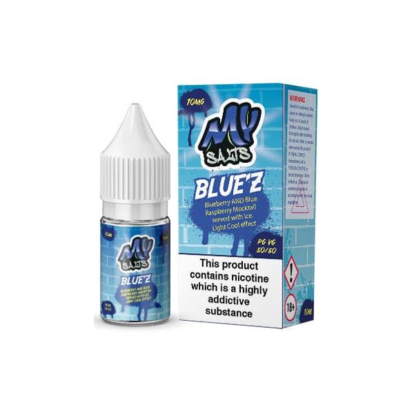 10mg My Salts Nic Salts 10ml (50VG/50PG) - Online Vape Shop