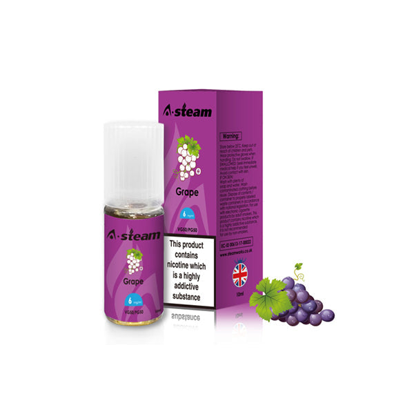 A-Steam Arômes Fruits 18MG 10ML (50VG/50PG)