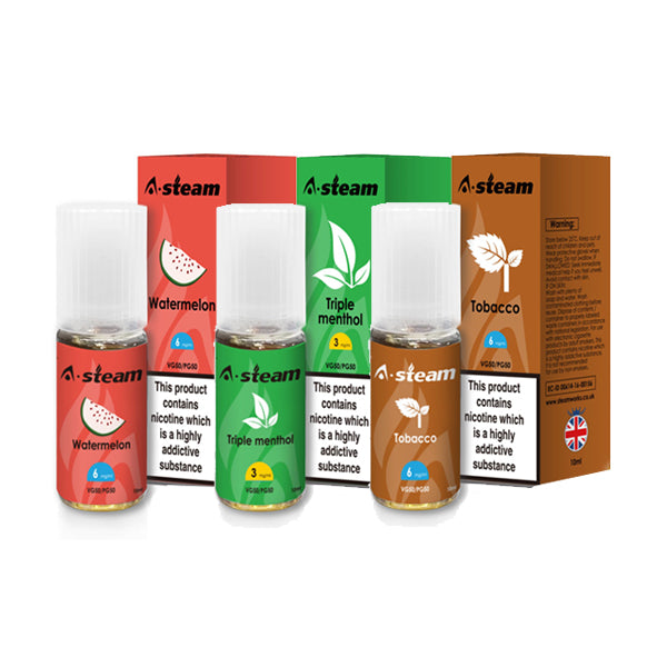 A-Steam Arômes Fruits 18MG 10ML (50VG/50PG)