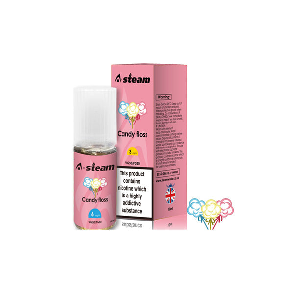 A-Steam Arômes Fruits 18MG 10ML (50VG/50PG)