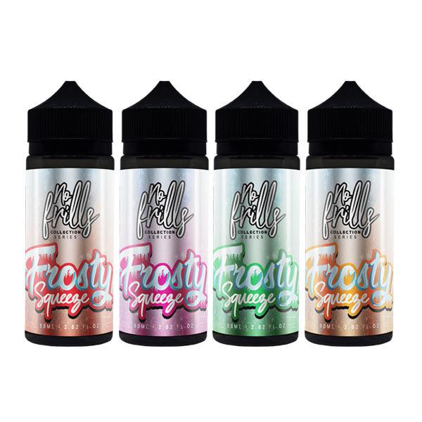 No Frills Collection Frosty Squeeze 80ml Shortfill 0mg (80VG/20PG) - Online Vape Shop
