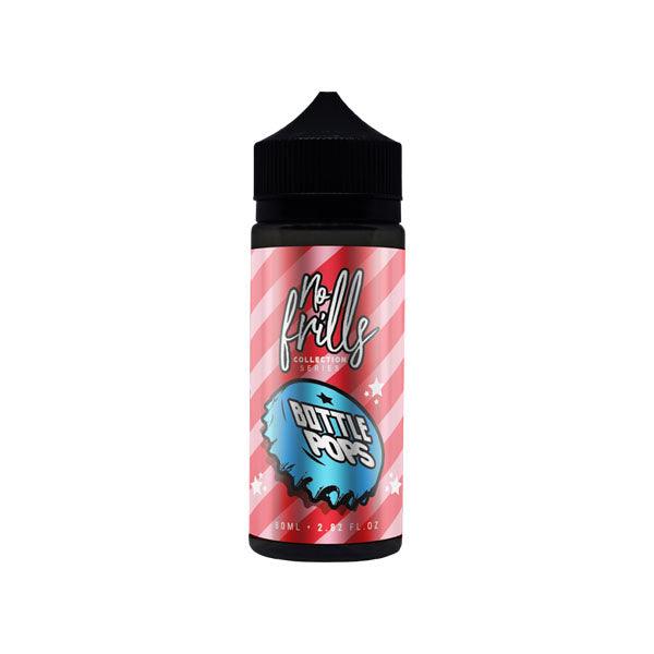 No Frills Collection Bottle Pops 80ml Shortfill 0mg (80VG/20PG) - Online Vape Shop