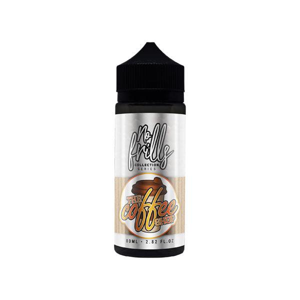 No Frills Collection Coffee Shop 80ml Shortfill 0mg (80VG/20PG) - Online Vape Shop