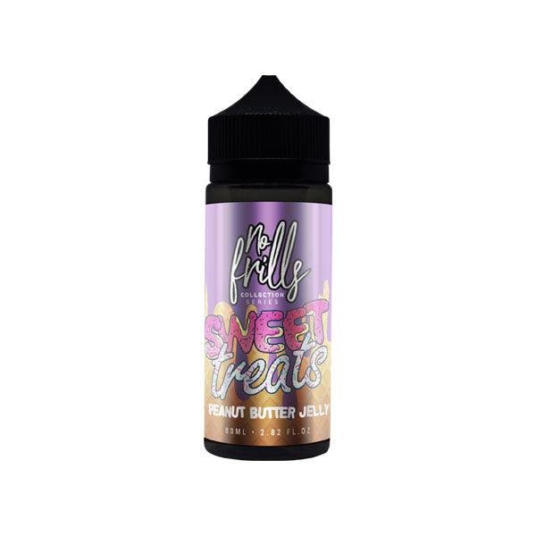 No Frills Collection Sweet Treats 80ml Shortfill 0mg (80VG/20PG) - Online Vape Shop