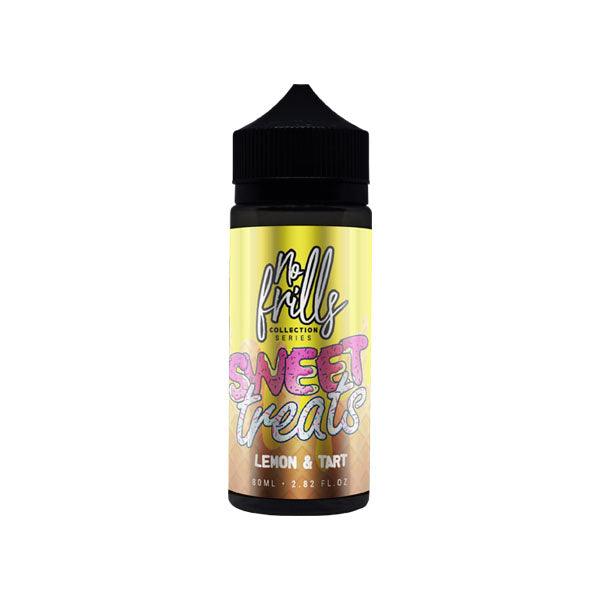 No Frills Collection Sweet Treats 80ml Shortfill 0mg (80VG/20PG) - Online Vape Shop