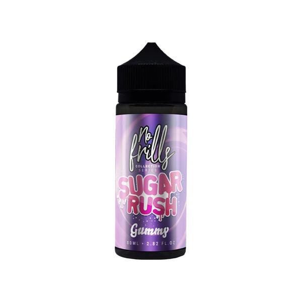 No Frills Collection Sugar Rush 80ml Shortfill 0mg (80VG/20PG) - Online Vape Shop