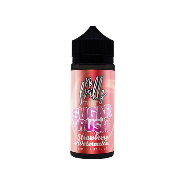 No Frills Collection Sugar Rush 80ml Shortfill 0mg (80VG/20PG) - Online Vape Shop