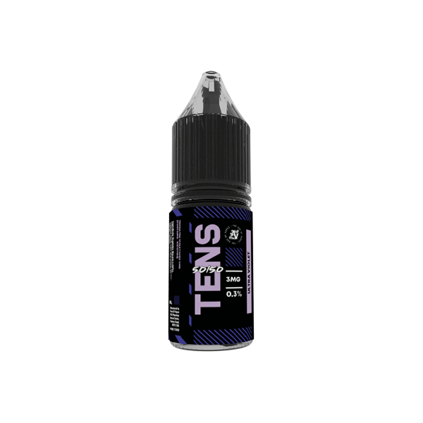 6mg Tens 50/50 10ml (50VG/50PG) - (Boîte complète) Paquet de 10