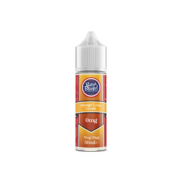 0mg British Blissful 50ml Shortfill (70VG/30PG) - Online Vape Shop