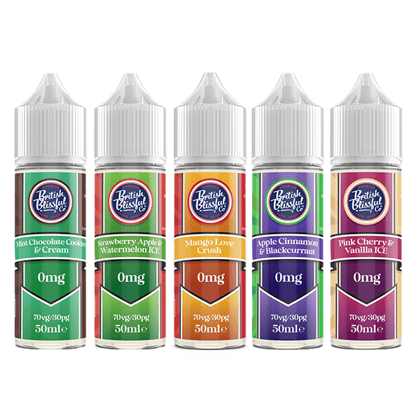 0mg British Blissful 50ml Shortfill (70VG/30PG) - Online Vape Shop