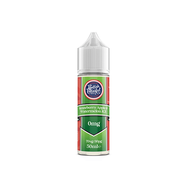 0mg British Blissful 50ml Shortfill (70VG/30PG) - Online Vape Shop