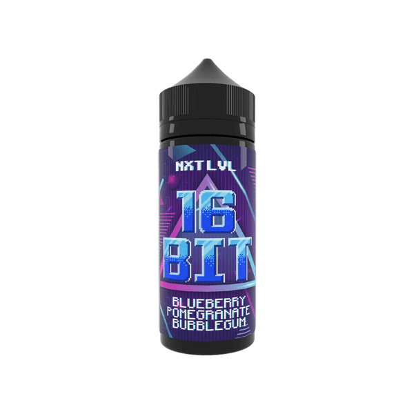 16 Bit 100ml Shortfill 0mg (70VG/30PG) - Online Vape Shop