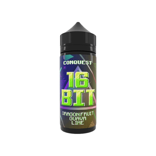 16 Bit 100ml Shortfill 0mg (70VG/30PG) - Online Vape Shop