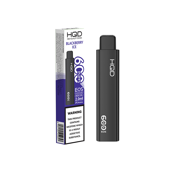 Vape jetable 20 mg HQD EOS 600 bouffées