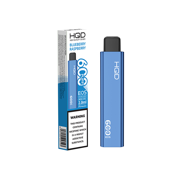 Vape jetable 20 mg HQD EOS 600 bouffées
