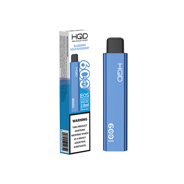 Vape jetable 20 mg HQD EOS 600 bouffées