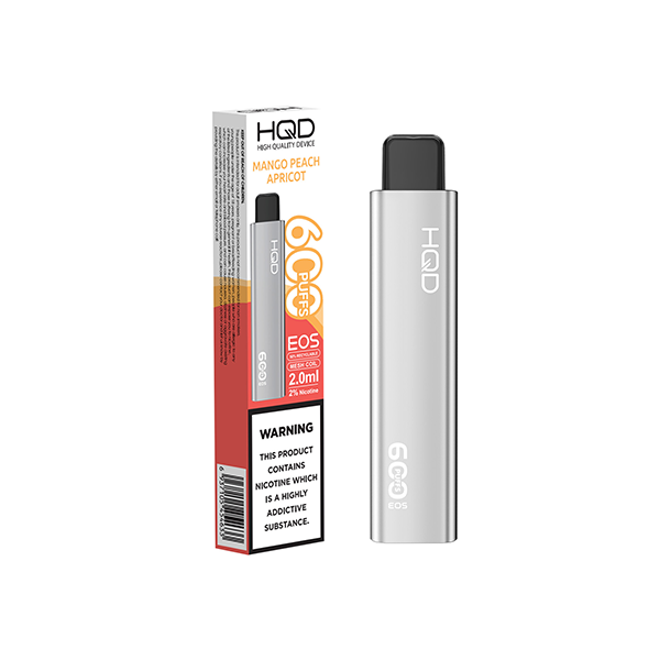 Vape jetable 20 mg HQD EOS 600 bouffées
