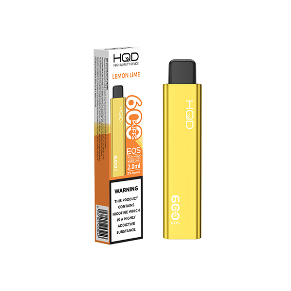 Vape jetable 20 mg HQD EOS 600 bouffées