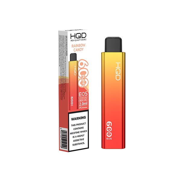 Vape jetable 20 mg HQD EOS 600 bouffées
