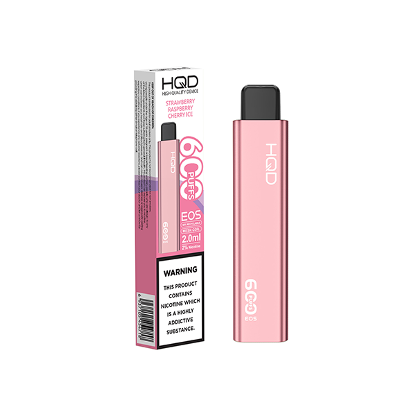 Vape jetable 20 mg HQD EOS 600 bouffées