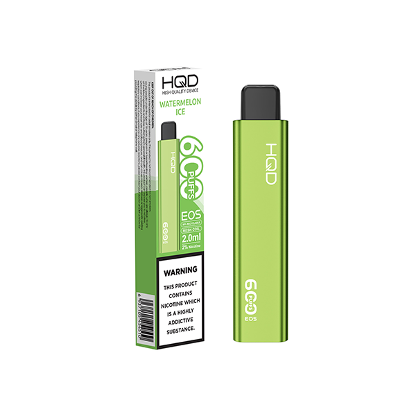 Vape jetable 20 mg HQD EOS 600 bouffées