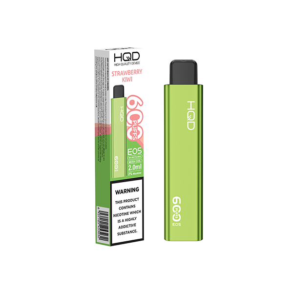Vape jetable 20 mg HQD EOS 600 bouffées