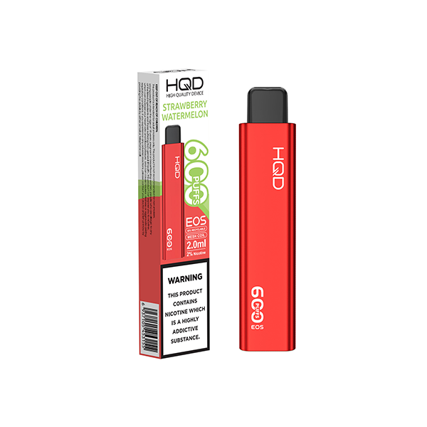 Vape jetable 20 mg HQD EOS 600 bouffées