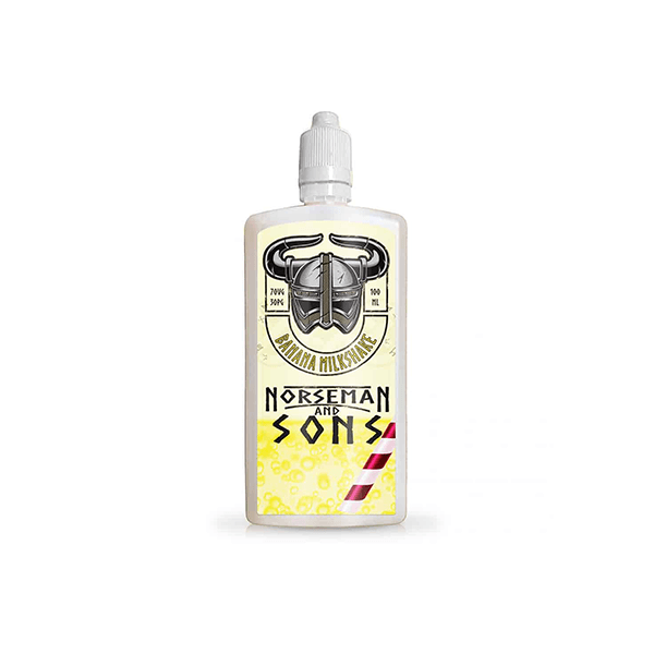 Norsemen 100ml Shortfill Flask Milkshakes 0mg (70VG/30PG) - Online Vape Shop