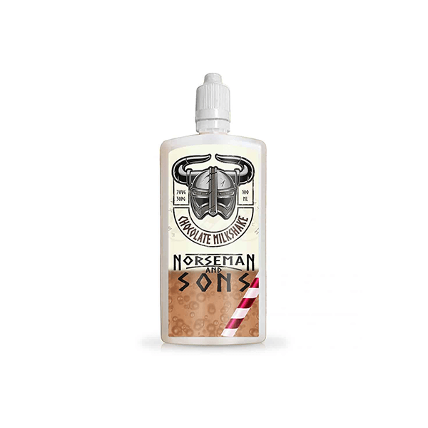 Norsemen 100ml Shortfill Flask Milkshakes 0mg (70VG/30PG) - Online Vape Shop