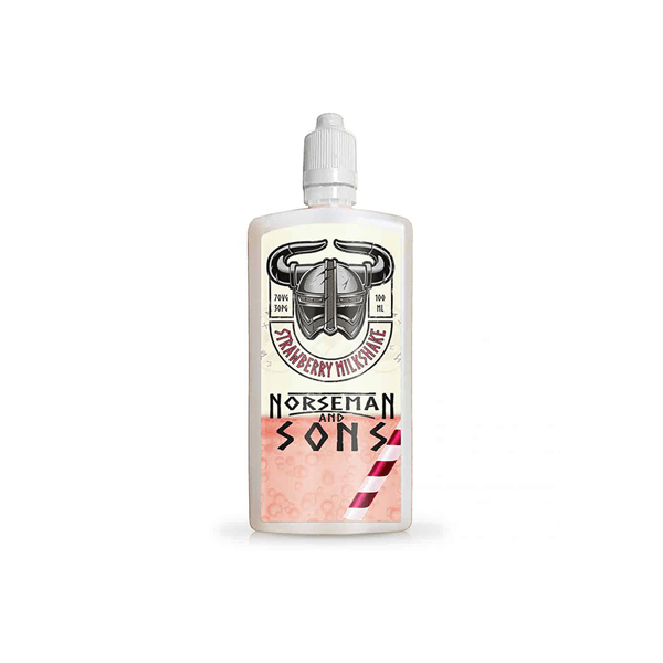 Norsemen 100ml Shortfill Flask Milkshakes 0mg (70VG/30PG) - Online Vape Shop
