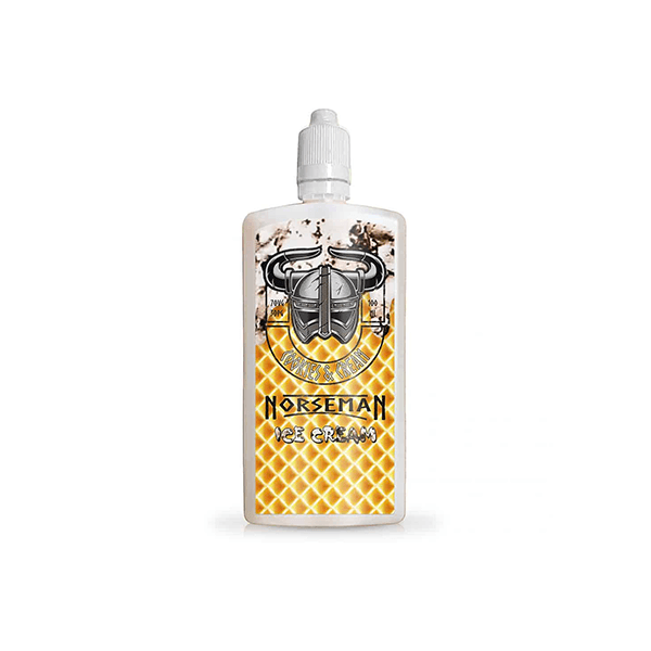 Norsemen 100ml Shortfill Flask Ice-creams 0mg (70VG/30PG) - Online Vape Shop