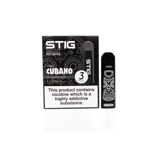 20mg VGOD Stig Disposable Pod Vape Kits 3PCS - Online Vape Shop