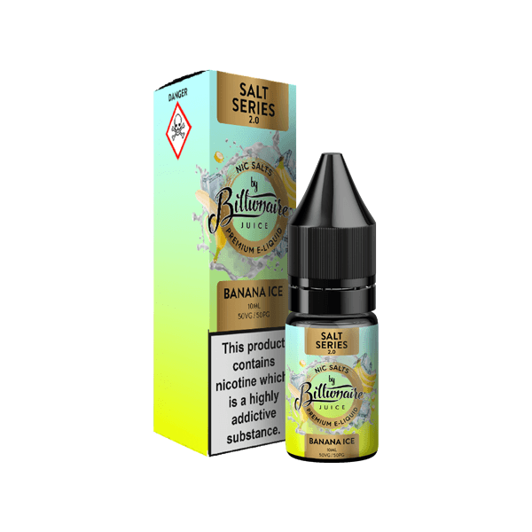 20mg Billionaire Juice Salt Series 2.0 10ml Nic Salts (50VG/50PG) - Online Vape Shop