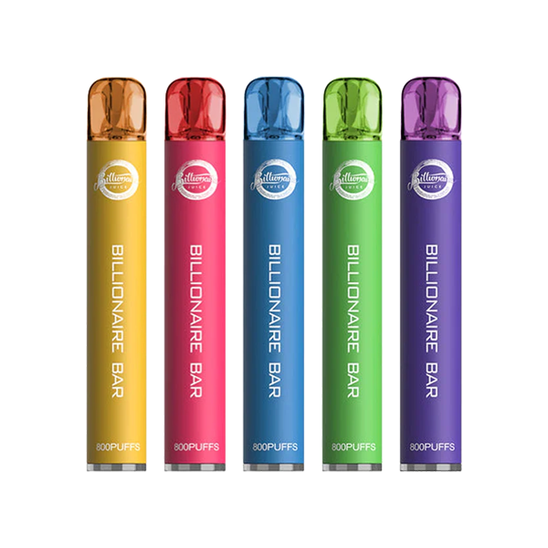 Dispositif jetable de Vape de la barre 800 du milliardaire 20mg 800 bouffées