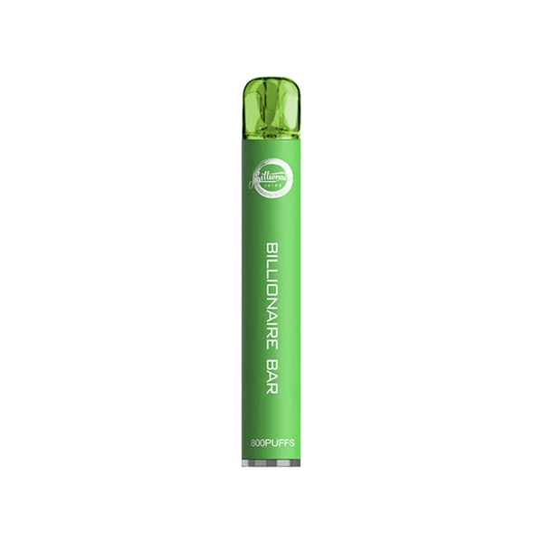 Dispositif jetable de Vape de la barre 800 du milliardaire 20mg 800 bouffées