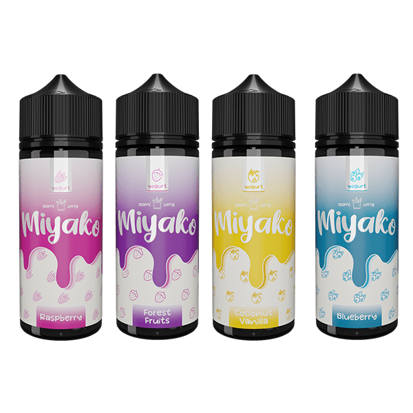 0mg Wick Liquor Miyako Yoghurt 100ml Shortfill (70VG/30PG) - Online Vape Shop