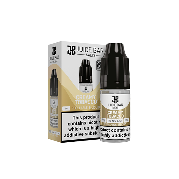 10 mg de sels de barre de jus 10 ml de sels de nicotine - paquet de 5 (50VG/50PG)
